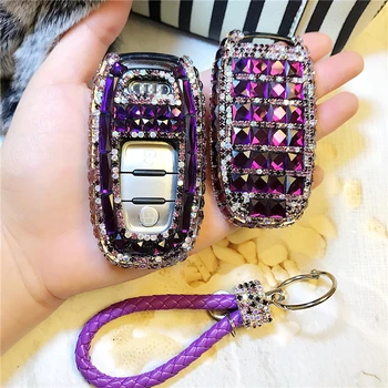 Free shipping Luxury Diamond bling car key case cover/ key shell for Audi A4L A6L A8L Q5 A7 A5 Accessories
Free shipping Luxury Diamond bling car key case cover/ key shell for Audi A4L A6L A8L Q5 A7 A5 Accessories