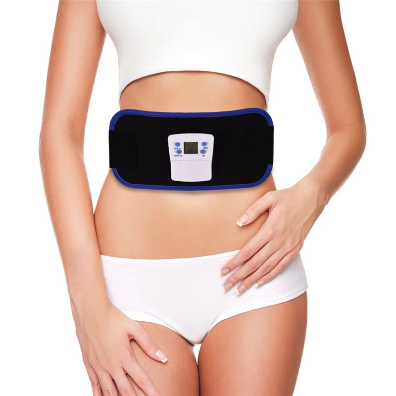 Electric Abdominal Toning Belt with Auto-off Function Two Replacement Gel Pads EMS Body Muscle Trainer Waist Trimmer Belt 44
Electric Abdominal Toning Belt with Auto-off Function Two Replacement Gel Pads EMS Body Muscle Trainer Waist Trimmer Belt 44