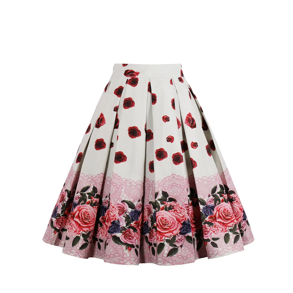 New Vintage Skirt Wop loose Woman Girls Print Retro Ball Gown Skirt Femininos Casual Sexy Swing Vestidos
New Vintage Skirt Wop loose Woman Girls Print Retro Ball Gown Skirt Femininos Casual Sexy Swing Vestidos