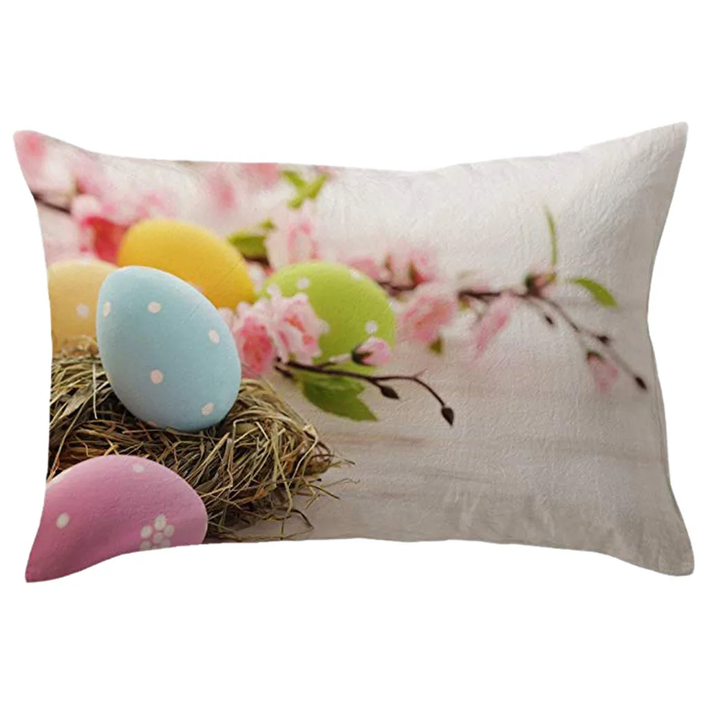 Happy Easter Eggs Bunny Cushion Cover Decorative Pillows Cover For Sofa Seat Soft Throw Pillow Case 30x50cm Home Decor
Happy Easter Eggs Bunny Cushion Cover Decorative Pillows Cover For Sofa Seat Soft Throw Pillow Case 30x50cm Home Decor