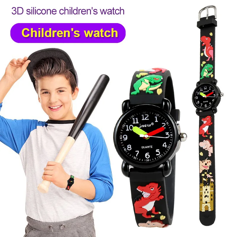 1 Pcs Children Kids Wrist Quartz Watch Round Dial Cute Cartoon Dinosaur for School CX17
1 Pcs Children Kids Wrist Quartz Watch Round Dial Cute Cartoon Dinosaur for School CX17
