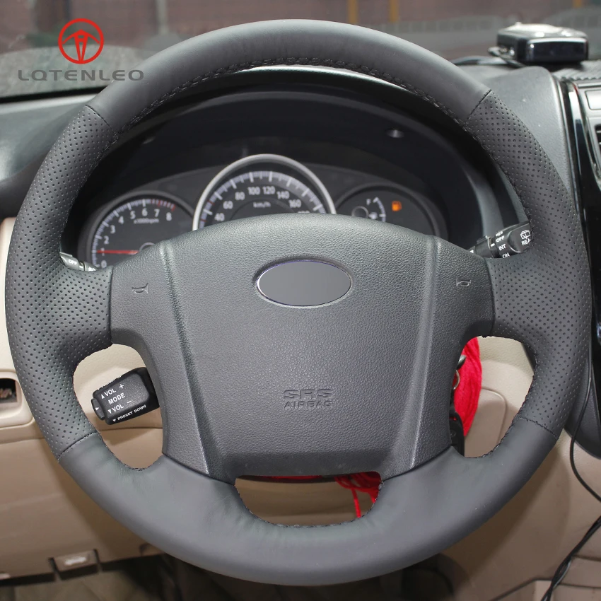 LQTENLEO Black Artificial Leather Hand-stitched Car Steering Wheel Cover for Kia Sportage 2 2005-2010 2009 Sportage
LQTENLEO Black Artificial Leather Hand-stitched Car Steering Wheel Cover for Kia Sportage 2 2005-2010 2009 Sportage