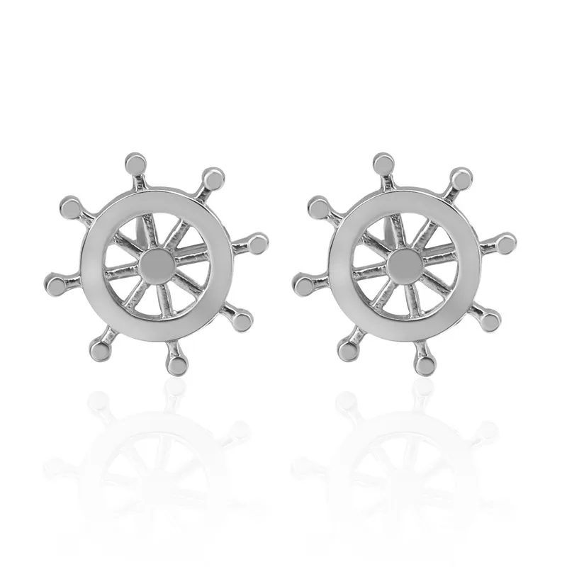 Luxury Men Silvery rudder Cufflinks High Quality Lawyer Groom Wedding Cufflinks For Mens Shirt Cuff Links French Jewelry
Luxury Men Silvery rudder Cufflinks High Quality Lawyer Groom Wedding Cufflinks For Mens Shirt Cuff Links French Jewelry