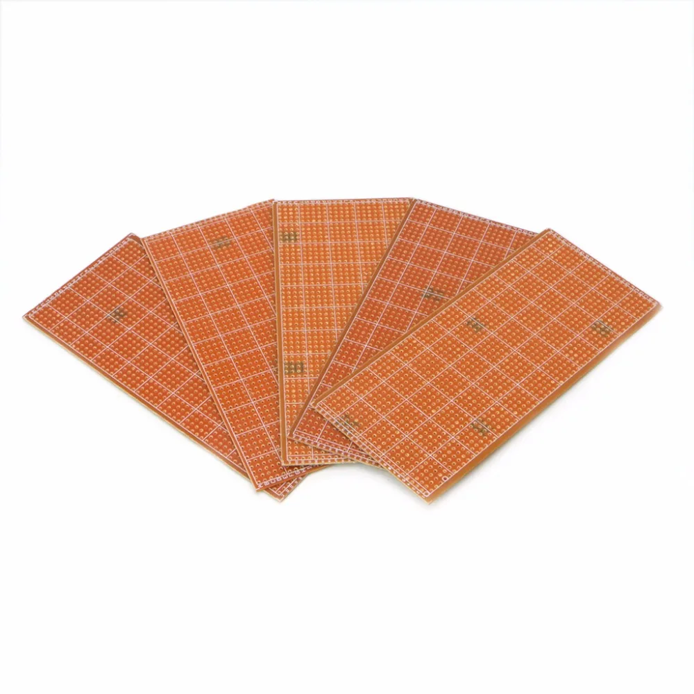 5 Pcs 6.5x14.5cm Stripboard Veroboard Prototype Printed Circuit Uncut PCB Platine Single Side Circuit Board Z25 Drop ship
5 Pcs 6.5x14.5cm Stripboard Veroboard Prototype Printed Circuit Uncut PCB Platine Single Side Circuit Board Z25 Drop ship