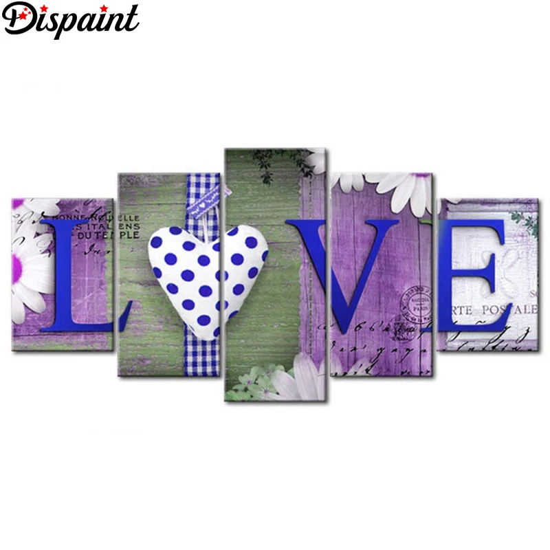 Dispaint 5pcs Full Square/Round Drill 5D DIY Diamond Painting "Love landscape" Multi-picture Combination Embroidery 5D Decor
Dispaint 5pcs Full Square/Round Drill 5D DIY Diamond Painting "Love landscape" Multi-picture Combination Embroidery 5D Decor