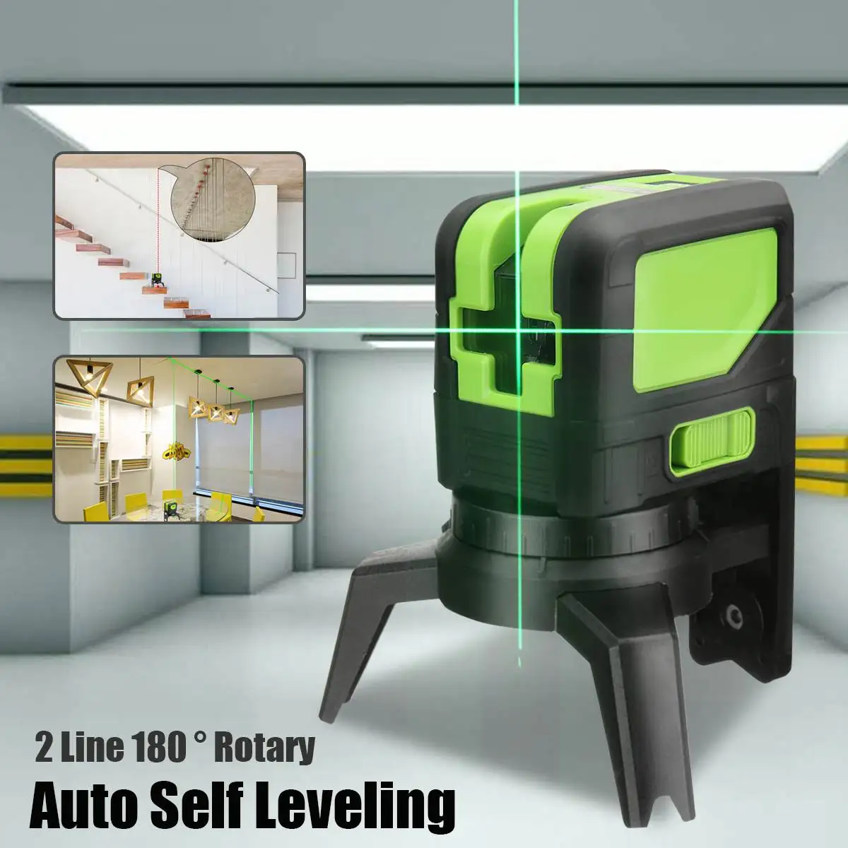 Mini 360 rotation 2 Lines Laser Level Auto Self Leveling Vertical and Green Beam Cross Lights Level Meter Tools
Mini 360 rotation 2 Lines Laser Level Auto Self Leveling Vertical and Green Beam Cross Lights Level Meter Tools
