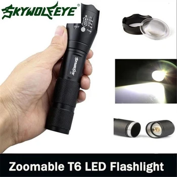 

Super 3500 Lumen 5 Modes CREE XM-L T6 LED Torch Powerful 18650 Flashlight Lamp Light