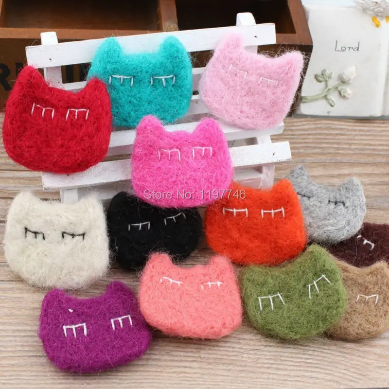Cute Cat Animal Wool Felt Ball DIY Craft For Christmas Tree Decorations Brooch Children Hair Band Handmade Gift For Kids 10pcs
Cute Cat Animal Wool Felt Ball DIY Craft For Christmas Tree Decorations Brooch Children Hair Band Handmade Gift For Kids 10pcs