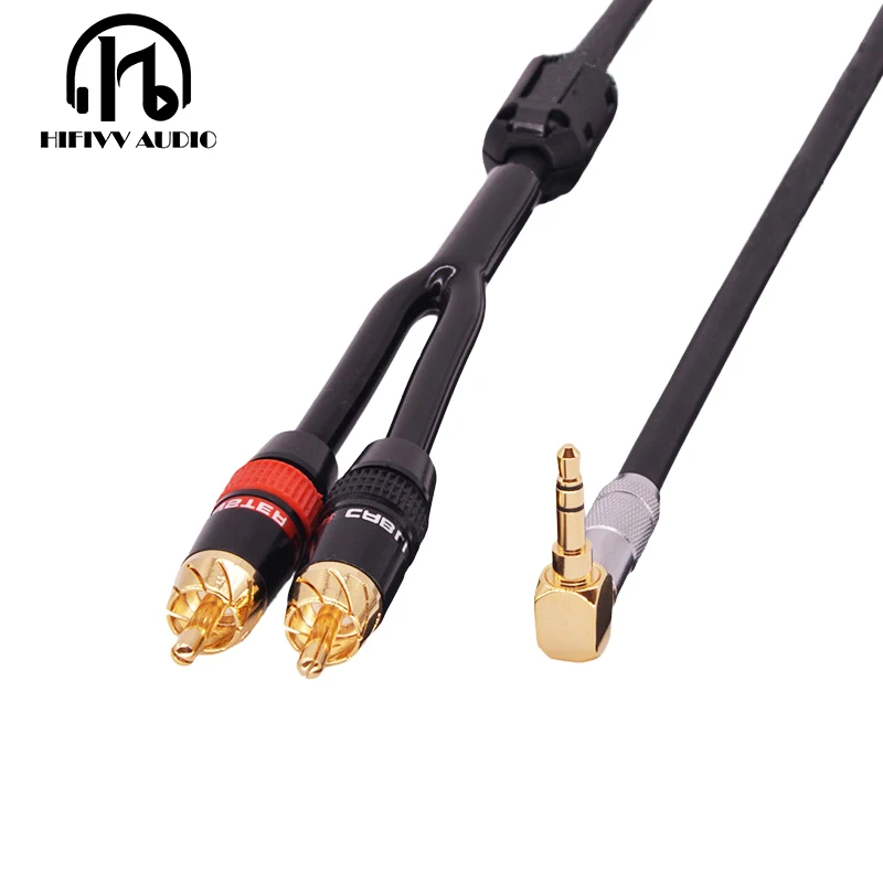 HiFi cable audio RCA cable Audio signal wire plug 3.5mm aux plug convert two RCA plug
HiFi cable audio RCA cable Audio signal wire plug 3.5mm aux plug convert two RCA plug