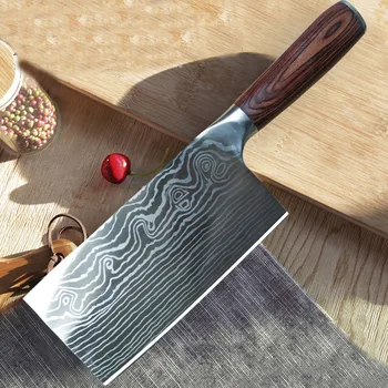 Handmade Forged Chef Knife Clad Steel Forged Chinese Cleaver Professional Kitchen Knives Meat Vegetables Slicing Chopping Tool
Handmade Forged Chef Knife Clad Steel Forged Chinese Cleaver Professional Kitchen Knives Meat Vegetables Slicing Chopping Tool