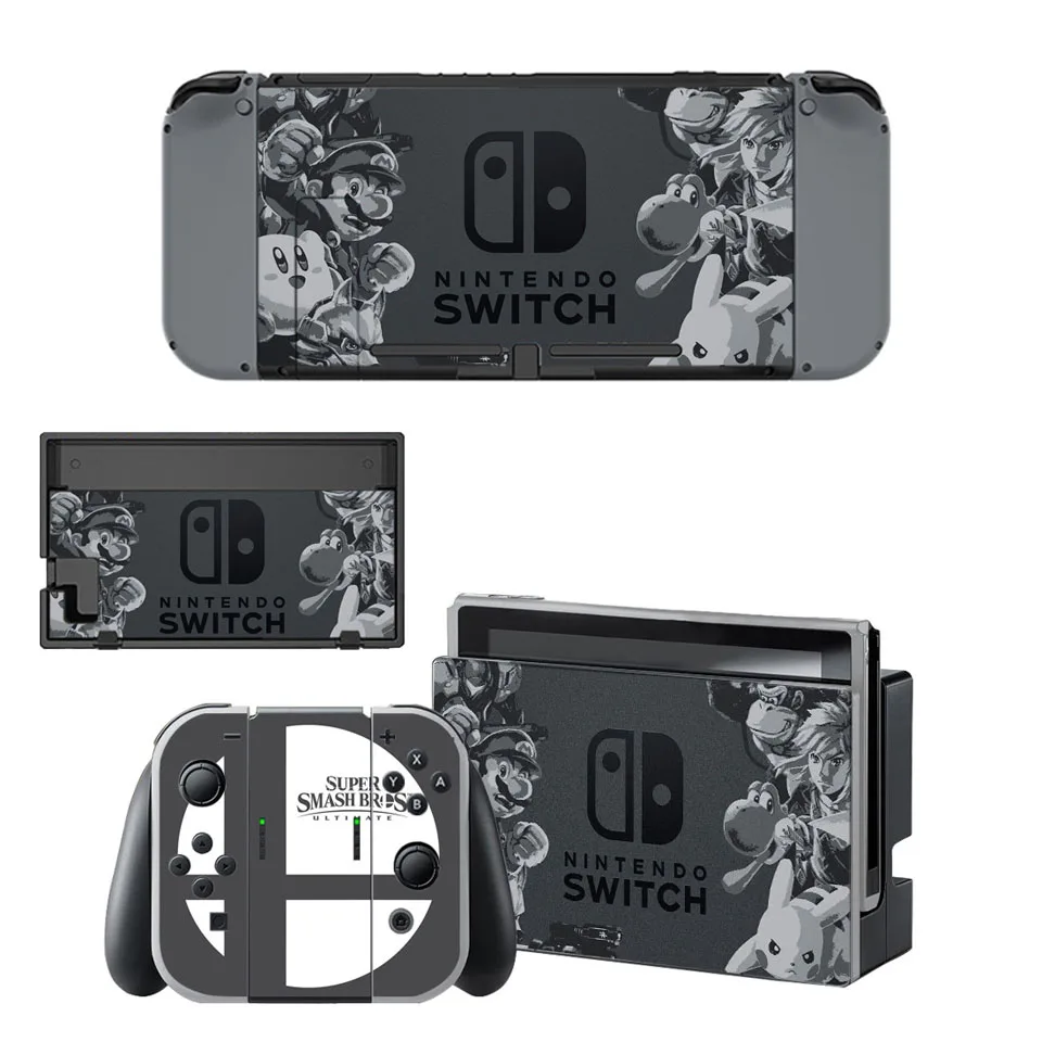 Nintend Switch Skin Sticker for Nintendo Super Smash Game Vinyl Stickers for Nintendo Switch Console and Controller
Nintend Switch Skin Sticker for Nintendo Super Smash Game Vinyl Stickers for Nintendo Switch Console and Controller