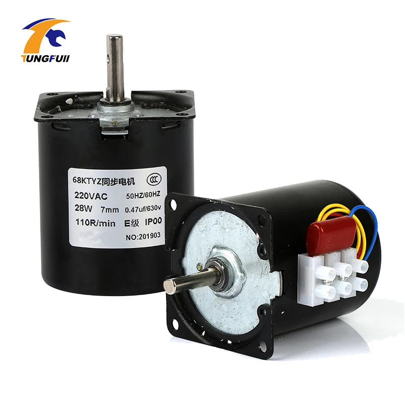 68KTYZ 68-KTYZ 28W AC 220V Permanent Magnet Synchronous Gear Motor 2.5RPM 5RPM 10RPM 15RPM 20RPM 30RPM 50RPM small motor
68KTYZ 68-KTYZ 28W AC 220V Permanent Magnet Synchronous Gear Motor 2.5RPM 5RPM 10RPM 15RPM 20RPM 30RPM 50RPM small motor