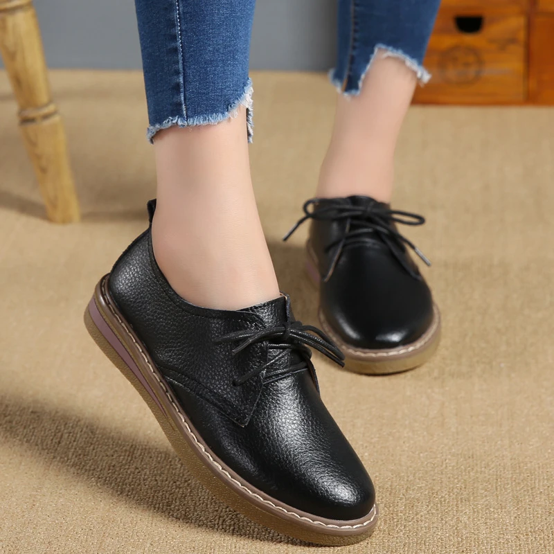 2019 new spring women casual shoes leather women antislip flat shoes mother srping comfortable handmade shoes plus size 35-41
2019 new spring women casual shoes leather women antislip flat shoes mother srping comfortable handmade shoes plus size 35-41