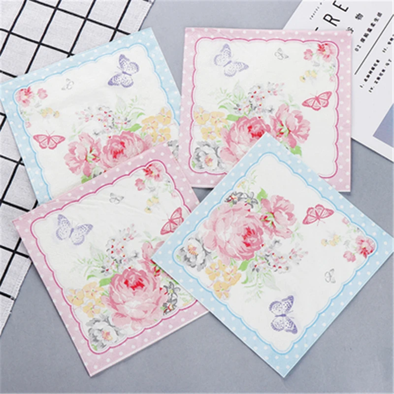 20Pcs Flower&grass Series Paper Towels Wedding Decoupage Paper Napkins For Baby Shower Birthday Decoration Kids Party Supplies
20Pcs Flower&grass Series Paper Towels Wedding Decoupage Paper Napkins For Baby Shower Birthday Decoration Kids Party Supplies