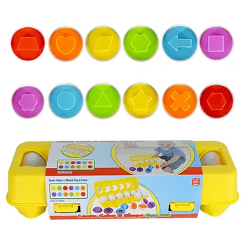 Smart egg early education pairing twist egg infant recognition color shape simulation egg puzzle children toys
Smart egg early education pairing twist egg infant recognition color shape simulation egg puzzle children toys
