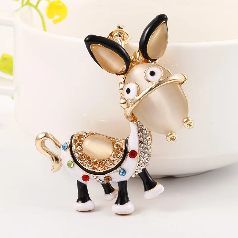 2018 Fashion Crystal Donkey Car Keychain for Women's bags Pendants Decoration Accessories Car keyrings Jewelry
2018 Fashion Crystal Donkey Car Keychain for Women's bags Pendants Decoration Accessories Car keyrings Jewelry