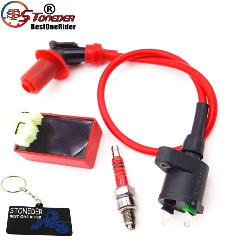 STONEDER Ignition Coil 6 Pins AC CDI Box A7TC Spark Plug For Chinese GY6 50cc 125cc 150cc Engine Moped Scooter ATV Go Kart
STONEDER Ignition Coil 6 Pins AC CDI Box A7TC Spark Plug For Chinese GY6 50cc 125cc 150cc Engine Moped Scooter ATV Go Kart