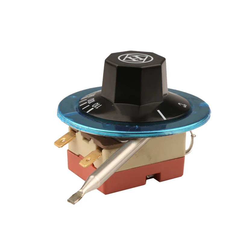 AC 250V 16A 2 Pin Capillary Dial Thermostat 30-110 Degree Celsius Temperature Control Switch Thermal Protector Normally Closed
AC 250V 16A 2 Pin Capillary Dial Thermostat 30-110 Degree Celsius Temperature Control Switch Thermal Protector Normally Closed