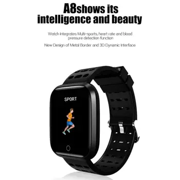 A8 Color Screen Smart Bracelet Heart Rate Analysis Sports Step Sleep Monitoring Information Query Intelligent Anti-lost Watch
A8 Color Screen Smart Bracelet Heart Rate Analysis Sports Step Sleep Monitoring Information Query Intelligent Anti-lost Watch