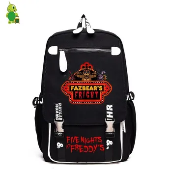 Five Nights At Freddy's Canvas Backpack Funny School Bags for Teenage Girls Boys Laptop Backpack Women Men Travel Rucksack
Five Nights At Freddy's Canvas Backpack Funny School Bags for Teenage Girls Boys Laptop Backpack Women Men Travel Rucksack