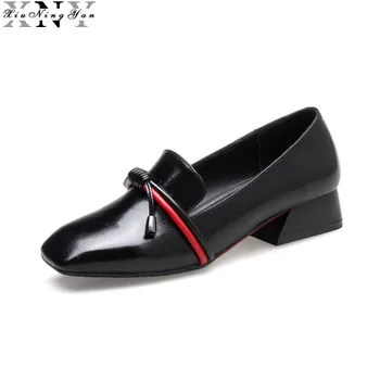 XIUNINGYAN Women Shoes Flats Fashion Fringe Square Toe Women Lady Casual Shoes Leather Spring/Autumn Brogue Shoes Big Size 33-40
XIUNINGYAN Women Shoes Flats Fashion Fringe Square Toe Women Lady Casual Shoes Leather Spring/Autumn Brogue Shoes Big Size 33-40