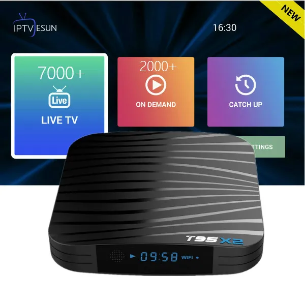 T95 X2 4g64g Spain IPTV M3u Abonnement Iptv UK Italy Spaans france Germany Portugal Voor Android Box Enigma2 m3u Smart TV PC
T95 X2 4g64g Spain IPTV M3u Abonnement Iptv UK Italy Spaans france Germany Portugal Voor Android Box Enigma2 m3u Smart TV PC