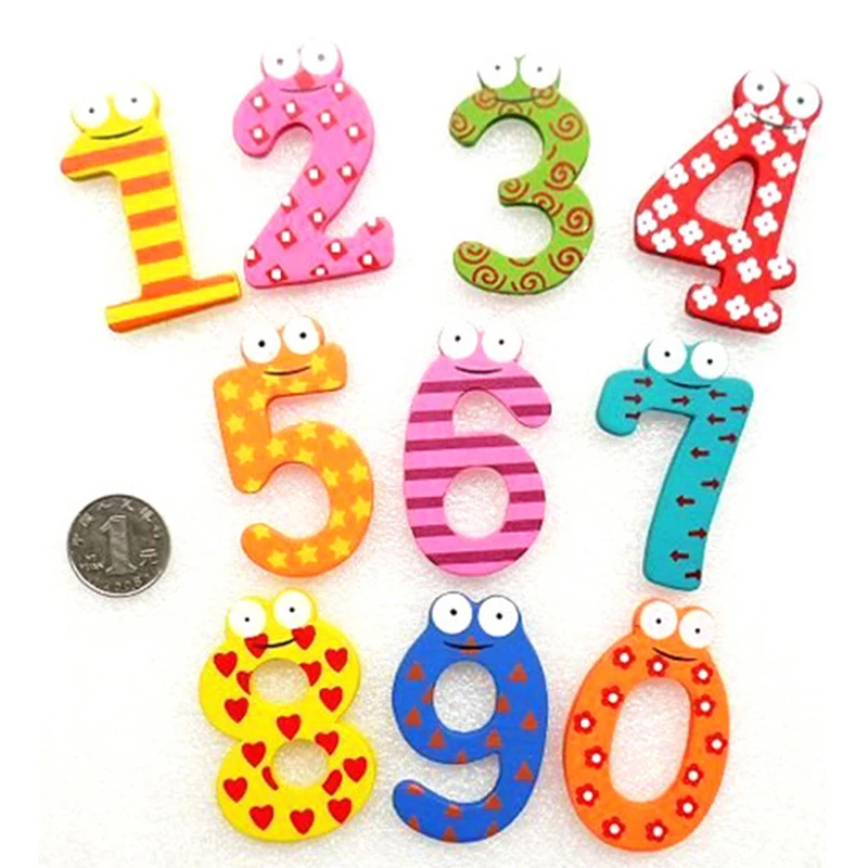 10pcs/set Baby Recognize Arabic Number Math Toy Fridge Magnetic Figure Stick Wooden Sticker Educational Kids Toys for Children
10pcs/set Baby Recognize Arabic Number Math Toy Fridge Magnetic Figure Stick Wooden Sticker Educational Kids Toys for Children