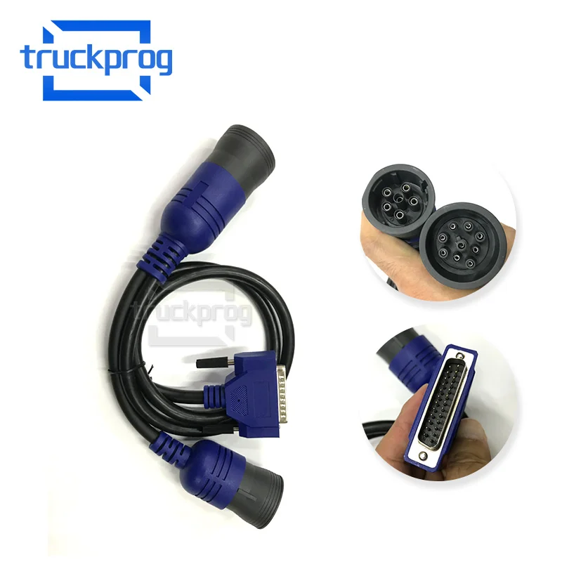 6Pin to 9Pin Cable for Portocol Adapter 5 Universal Diesel truck Diagnostic Tool Cable
6Pin to 9Pin Cable for Portocol Adapter 5 Universal Diesel truck Diagnostic Tool Cable