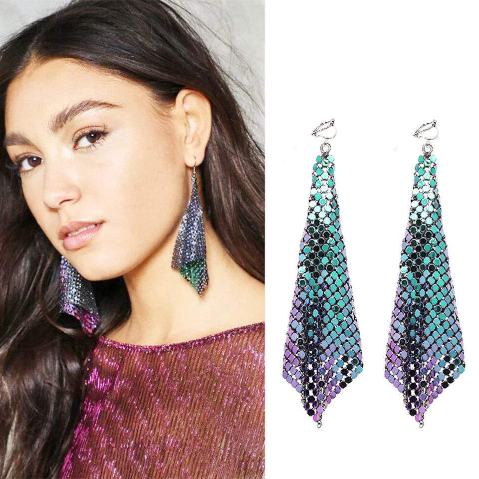 Jiofree Star Jewelry Charm Sequin Non Pierced Clip on Earrings New Geometric Round Shiny Hyperbole Earring Jewelry Women Sales
Jiofree Star Jewelry Charm Sequin Non Pierced Clip on Earrings New Geometric Round Shiny Hyperbole Earring Jewelry Women Sales
