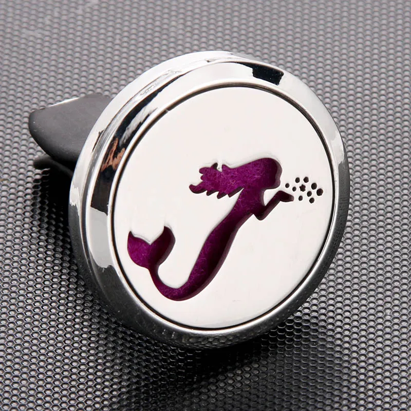 New Mermaid Stainless Steel Car Air Freshener Perfume Essential Oil Diffuser Locket Random Send 1pcs Oil Pads as Gift
New Mermaid Stainless Steel Car Air Freshener Perfume Essential Oil Diffuser Locket Random Send 1pcs Oil Pads as Gift
