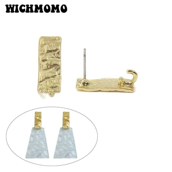 New 18*7mm 10pieces/bag High Quality Zinc Alloy Rectangle Earring Base Connectors Linkers for DIY Earring Jewelry Accessories
New 18*7mm 10pieces/bag High Quality Zinc Alloy Rectangle Earring Base Connectors Linkers for DIY Earring Jewelry Accessories