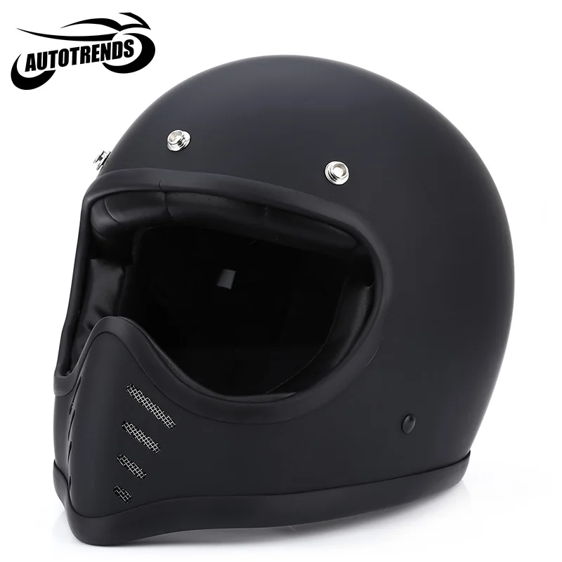 High Quality Motorcycle Full Face Helmets Unisex Detachable Safety Retro Motorbike Moto Helmet ABS Shell L
High Quality Motorcycle Full Face Helmets Unisex Detachable Safety Retro Motorbike Moto Helmet ABS Shell L