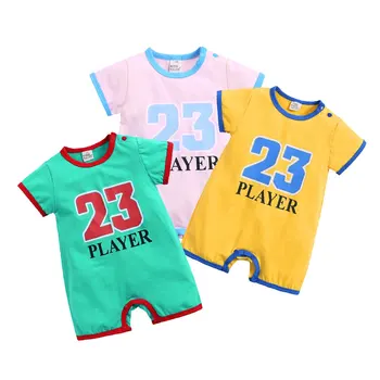 Sports Style Newborn Baby Clothes Cotton Short Sleeve Baby Girl Romper 3-18 Months Infant Boy Jumpsuit Summer Toddler Clothing
Sports Style Newborn Baby Clothes Cotton Short Sleeve Baby Girl Romper 3-18 Months Infant Boy Jumpsuit Summer Toddler Clothing