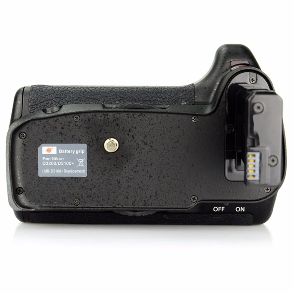 Вертикальный батарейный блок DSTE для камеры NIKON D3100 D3200 D3300 D5300 держатель