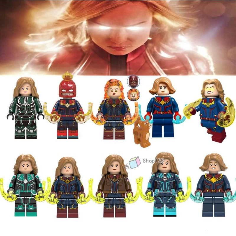 Captain Marvel Building Block Doctor Strange Thor Loki Ant Man Iron Man Spiderman Pepper HULK Toys for Children Avengers Endgame
Captain Marvel Building Block Doctor Strange Thor Loki Ant Man Iron Man Spiderman Pepper HULK Toys for Children Avengers Endgame