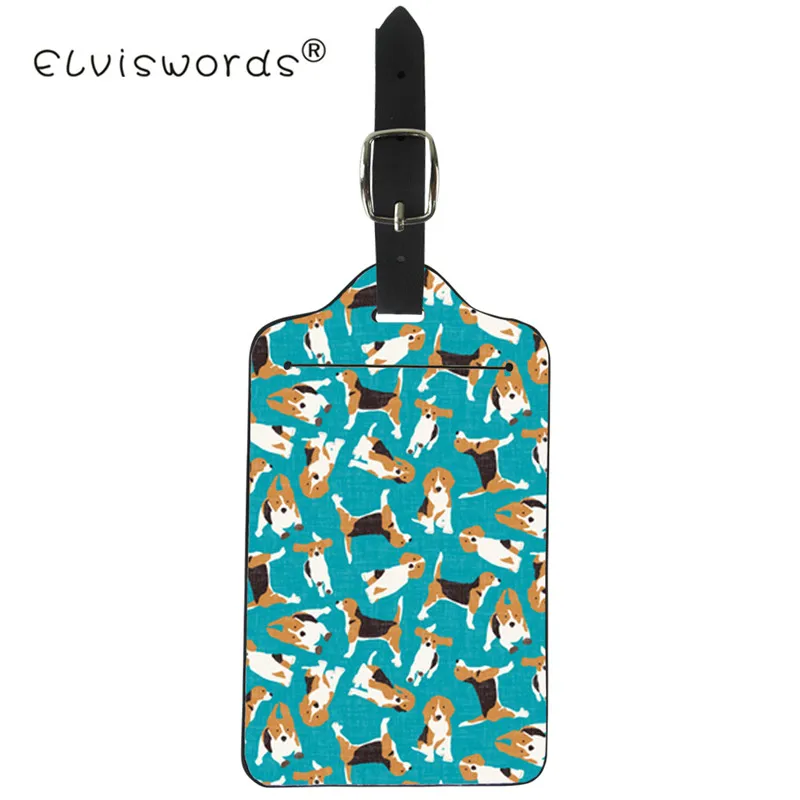 ELVISWORD Beagles Pet Dog Luggage Tag Mala Label Accessories Name ID Address Holder Baggage Boarding Tag Suitcase Portable Cover
ELVISWORD Beagles Pet Dog Luggage Tag Mala Label Accessories Name ID Address Holder Baggage Boarding Tag Suitcase Portable Cover
