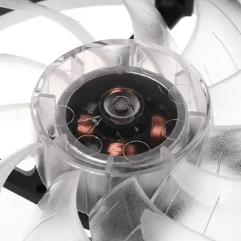 12025 DC 12V 0.2A Streamer Cooling Fan Silent Fan with Colorful Light for Home Room Office Supplies
12025 DC 12V 0.2A Streamer Cooling Fan Silent Fan with Colorful Light for Home Room Office Supplies