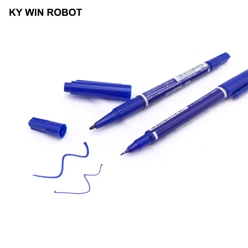 Blue CCL Anti-etching PCB circuit board Ink Marker Double Pen DIY PCB Repair CCL Printed Circuit Diagram For Arduino Kit
Blue CCL Anti-etching PCB circuit board Ink Marker Double Pen DIY PCB Repair CCL Printed Circuit Diagram For Arduino Kit