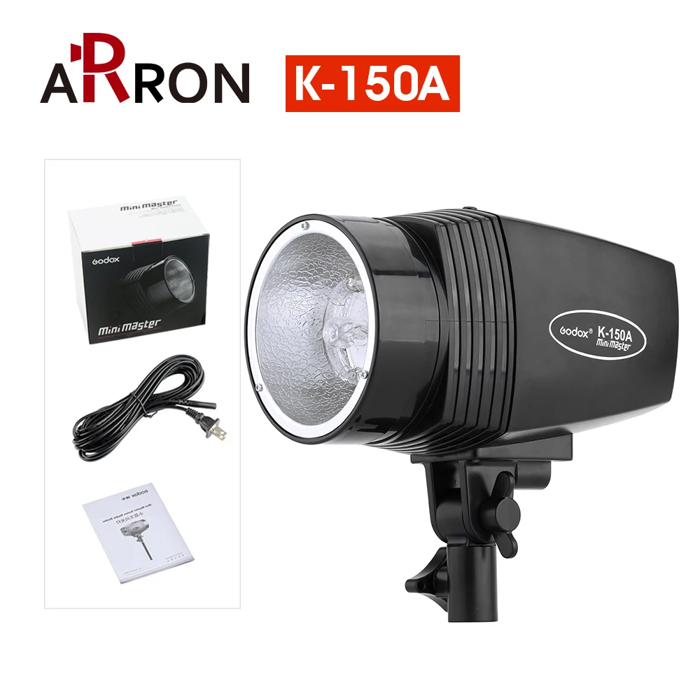 Arron GODOX K-150A, GODOX Portable Mini Master Studio Flash Lighting K-150A (150WS Small Studio Photography)
Arron GODOX K-150A, GODOX Portable Mini Master Studio Flash Lighting K-150A (150WS Small Studio Photography)
