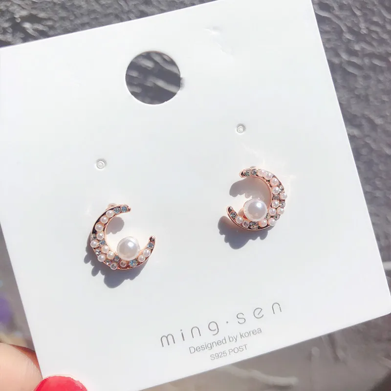 2019 Korean Version Of Moon Planet Pearl Fashion Asymmetric Simple Earrings Compact Personality Accessories For Women Earrings
2019 Korean Version Of Moon Planet Pearl Fashion Asymmetric Simple Earrings Compact Personality Accessories For Women Earrings
