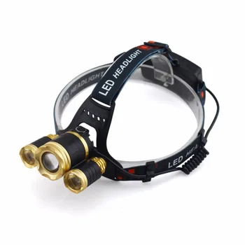 New T6 Zoomable LED Headlight 4 Modes Headlamp Rechargeable Head Torch Flashlight With18650 Battery charger For Camping Hunting
New T6 Zoomable LED Headlight 4 Modes Headlamp Rechargeable Head Torch Flashlight With18650 Battery charger For Camping Hunting