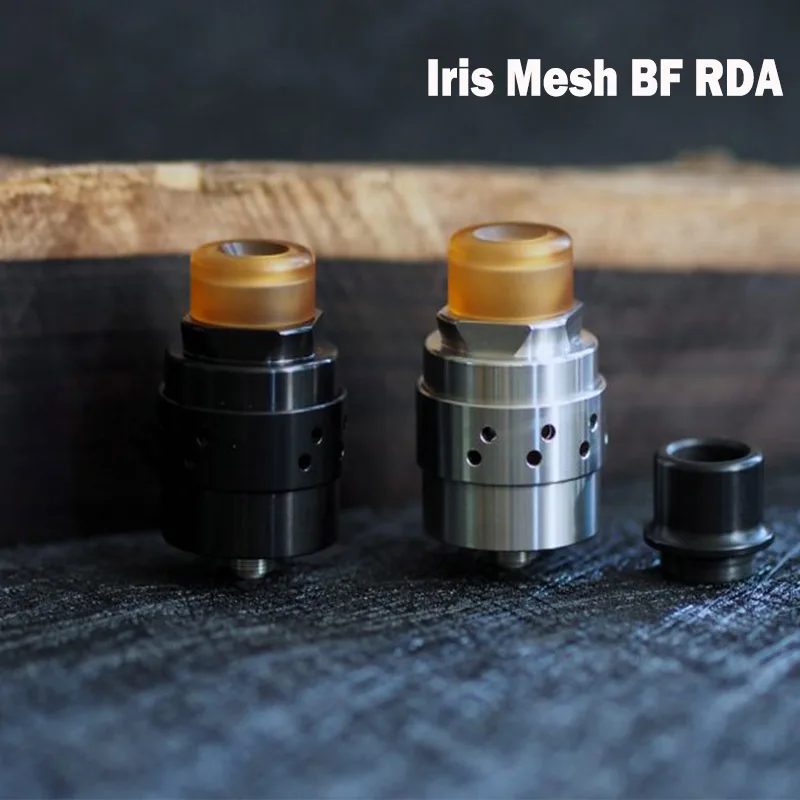 Cthulhu Iris Mesh BF RDA 24mm Unique Dual Coil Mesh RDA with Adjustable Airflow Control with Many Air Holes Tank
Cthulhu Iris Mesh BF RDA 24mm Unique Dual Coil Mesh RDA with Adjustable Airflow Control with Many Air Holes Tank
