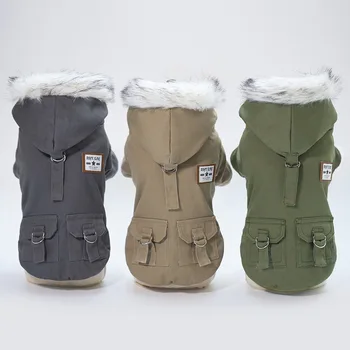 Army Coat Style Warm Dog Jacket Winter Dog Clothes For Small Medium Dogs Pet Clothing French Bulldog Hoodie Hondenkleding S-XXL
Army Coat Style Warm Dog Jacket Winter Dog Clothes For Small Medium Dogs Pet Clothing French Bulldog Hoodie Hondenkleding S-XXL