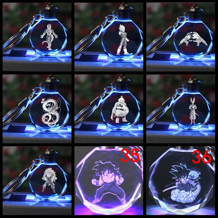 DRAGON BALL Vegeta Buu Anime LED Key Chains Figure Keyring Crystal Toy Keychain Light Keyholder Unisex XMAS Gift NEW
DRAGON BALL Vegeta Buu Anime LED Key Chains Figure Keyring Crystal Toy Keychain Light Keyholder Unisex XMAS Gift NEW