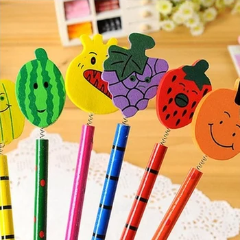 24pcs Korea stationery normal pencil cartoon fruit black pencil for children students writing wooden HB pencil
24pcs Korea stationery normal pencil cartoon fruit black pencil for children students writing wooden HB pencil