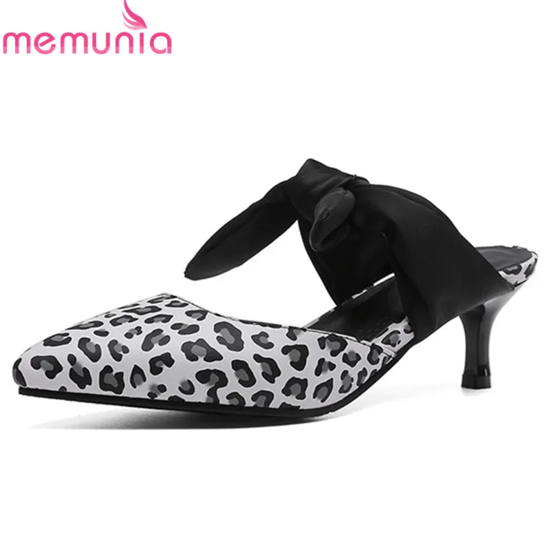 MEMUNIA 2019 new arrival women slipper summer shoes pointed toe thin heels dress shoes female sexy fashion prom shoes ladies
MEMUNIA 2019 new arrival women slipper summer shoes pointed toe thin heels dress shoes female sexy fashion prom shoes ladies