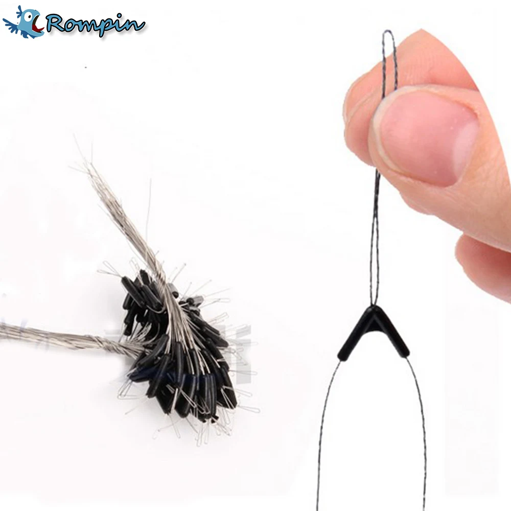 Rompin 50pcs Double Hooks Contactor Device Line Space Bifurcation Eight Type Space Bean Line Swivel Tool Fishing Accessories
Rompin 50pcs Double Hooks Contactor Device Line Space Bifurcation Eight Type Space Bean Line Swivel Tool Fishing Accessories