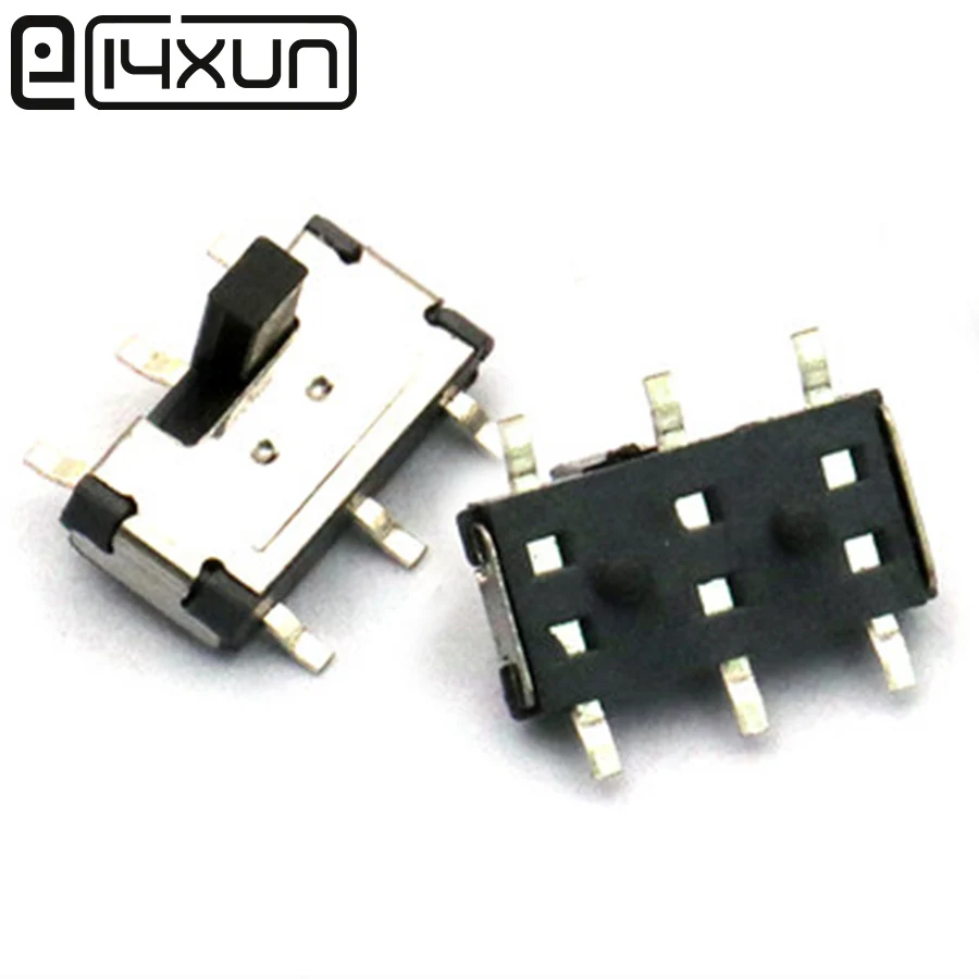 EClyxun 4PCS MSS22C02 6Pin Slide Toggle Switch 2P2T SMD 2x3Pin Dual Row On-off Switchs
EClyxun 4PCS MSS22C02 6Pin Slide Toggle Switch 2P2T SMD 2x3Pin Dual Row On-off Switchs
