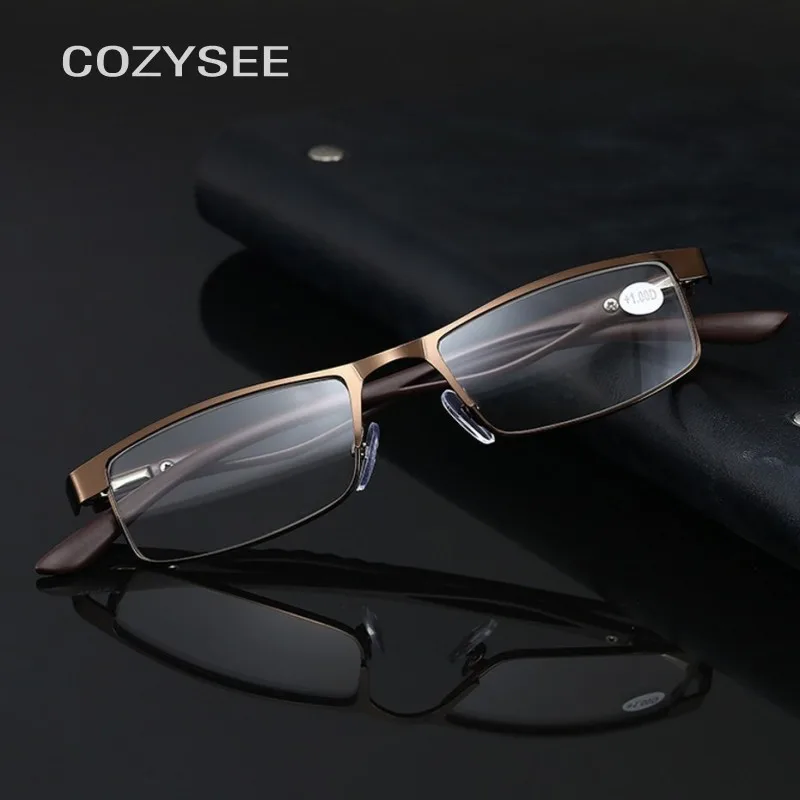 High Quality MEN Titanium alloy Eyeglasses Non spherical 12 Layer Coated lenses reading glasses+1.0 +1.5 +2.0 +2.5 +3.0 +3.5+4.0
High Quality MEN Titanium alloy Eyeglasses Non spherical 12 Layer Coated lenses reading glasses+1.0 +1.5 +2.0 +2.5 +3.0 +3.5+4.0