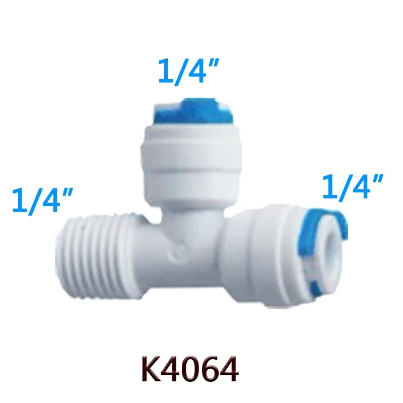 1PC 1/4"-1/4" Tube OD Hose 1/4" Maled Tee Adapter Quick Connection RO Water Connector Fittings Reverse Osmosis Aquarium System
1PC 1/4"-1/4" Tube OD Hose 1/4" Maled Tee Adapter Quick Connection RO Water Connector Fittings Reverse Osmosis Aquarium System